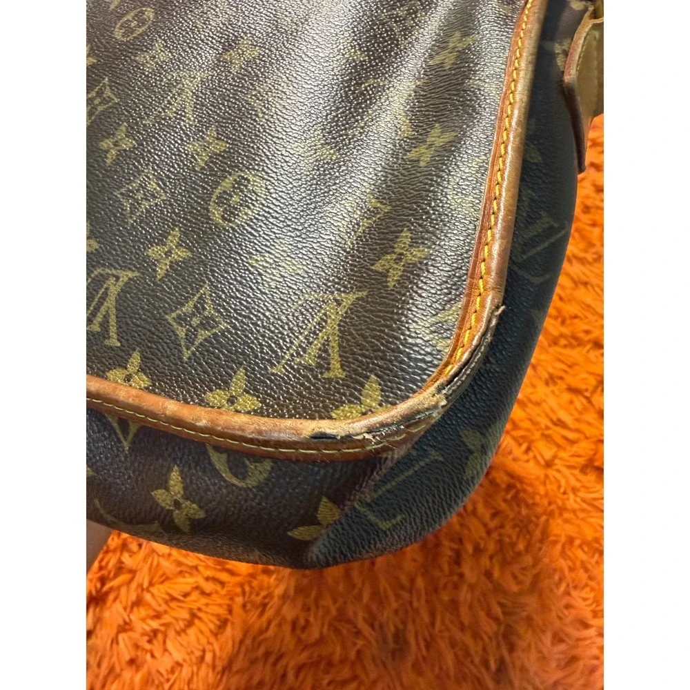 Louis Vuitton Bosphore Messenger PM Monogram Canvas Crossbody Bag Brown MI1016